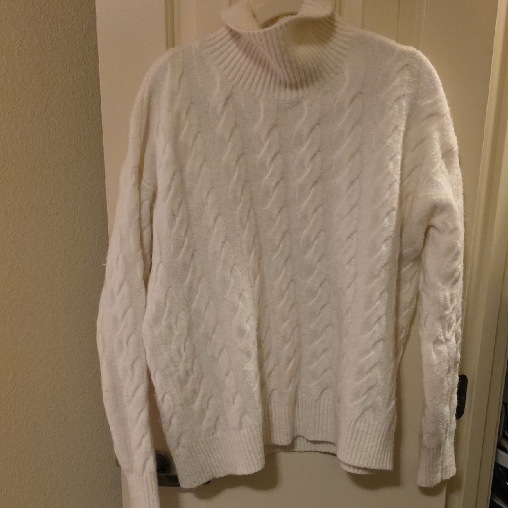 Nordstrom Cream Knit Sweater